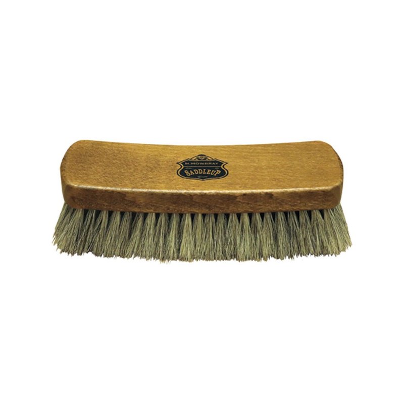 Saddle Horse Hair Brush-Large Leather Sofa Dusting/Polishing Made in Germany - ผลิตภัณฑ์ซักผ้า - ไม้ สีนำ้ตาล