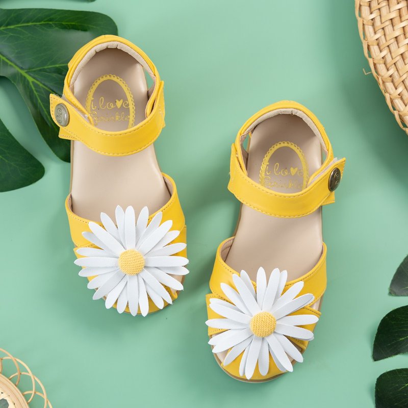 Macy Daisy Yellow Sandals - Kids' Shoes - Other Materials 