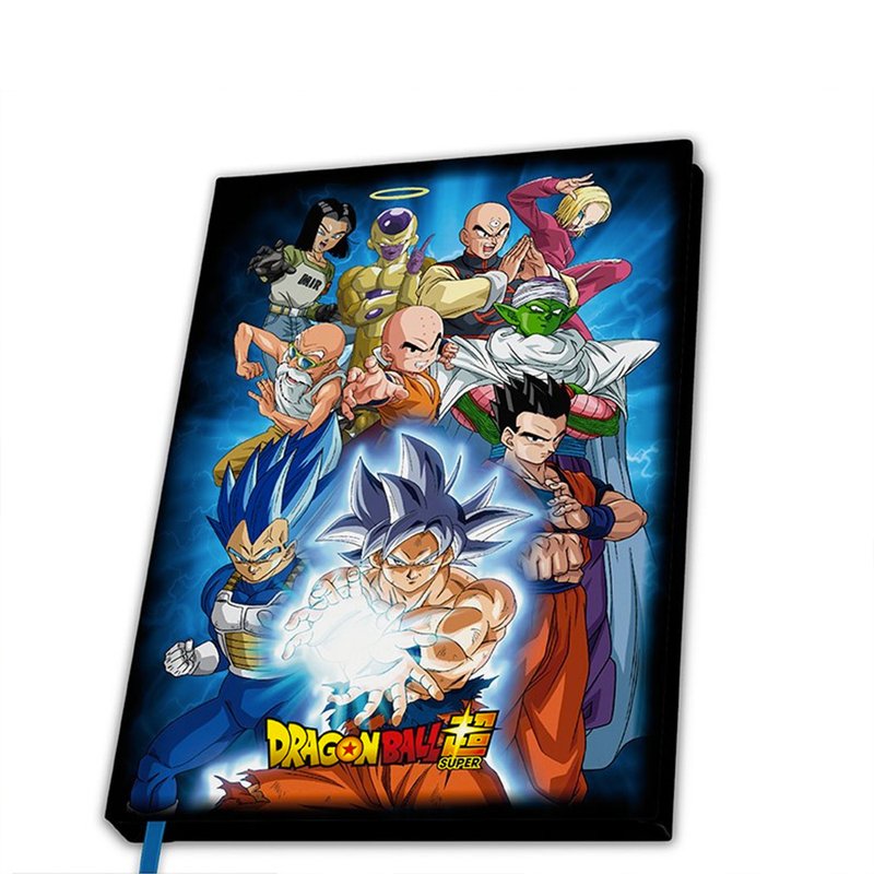 官方授權Dragonball 龍珠第七宇宙硬皮A5筆記本旅行記事本 - 筆記本/手帳 - 紙 多色