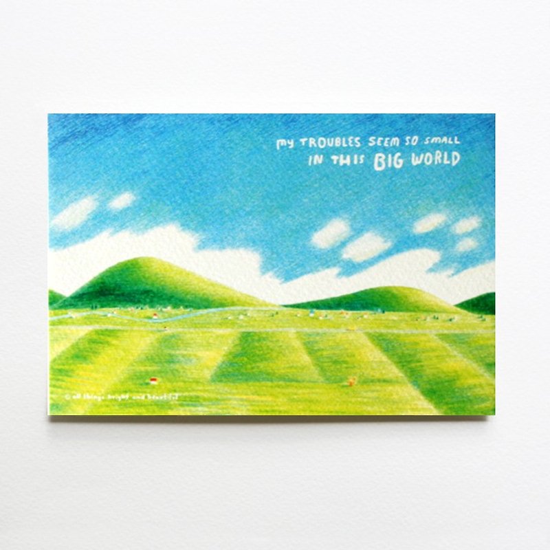Small Postcard - การ์ด/โปสการ์ด - กระดาษ ขาว