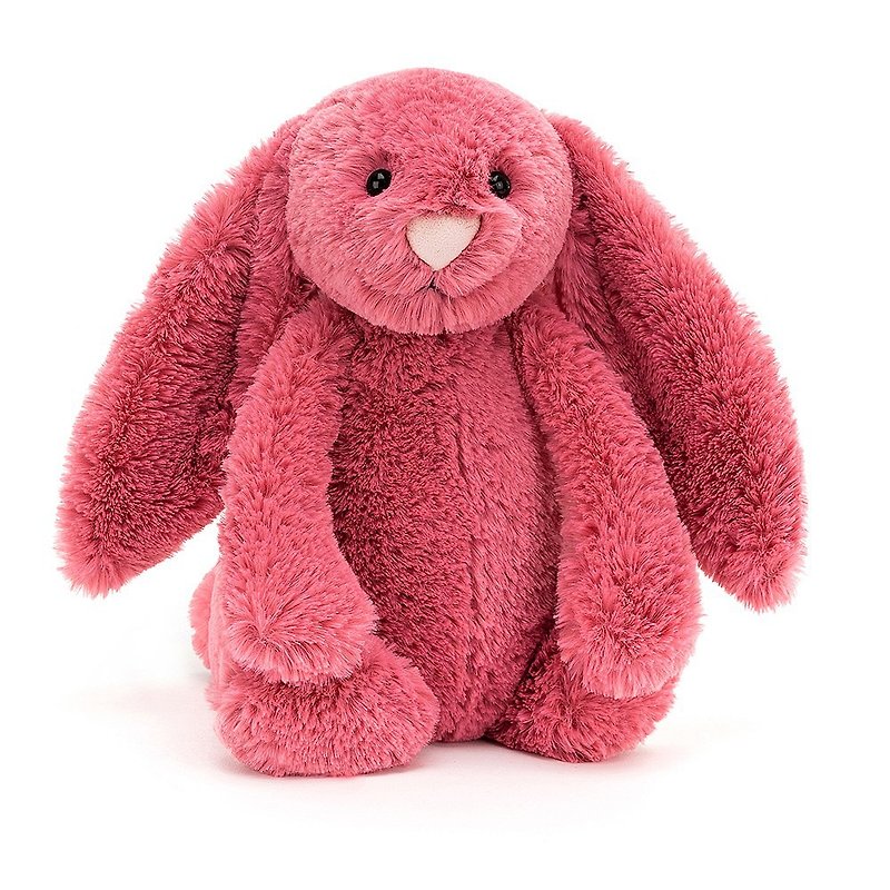 Jellycat Bashful Cerise Bunny 31cm - Stuffed Dolls & Figurines - Polyester Red