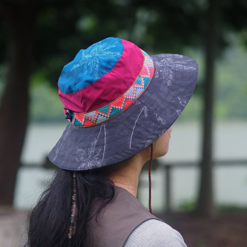 登山帽 Scrap Bucket Hat | 香港手造 - 帽子 - 聚酯纖維 