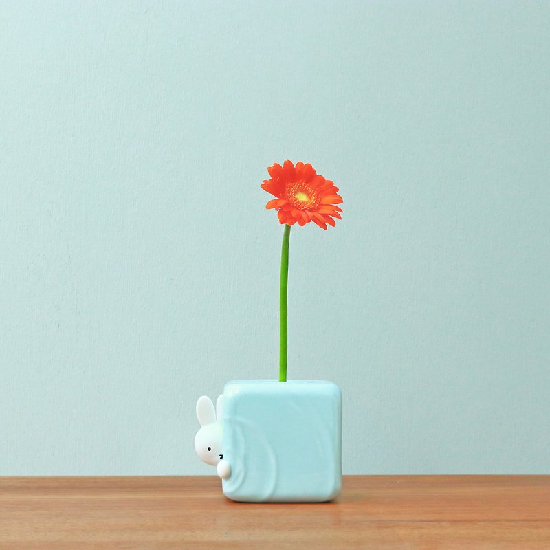 Miffy Flower Vase - Blue
