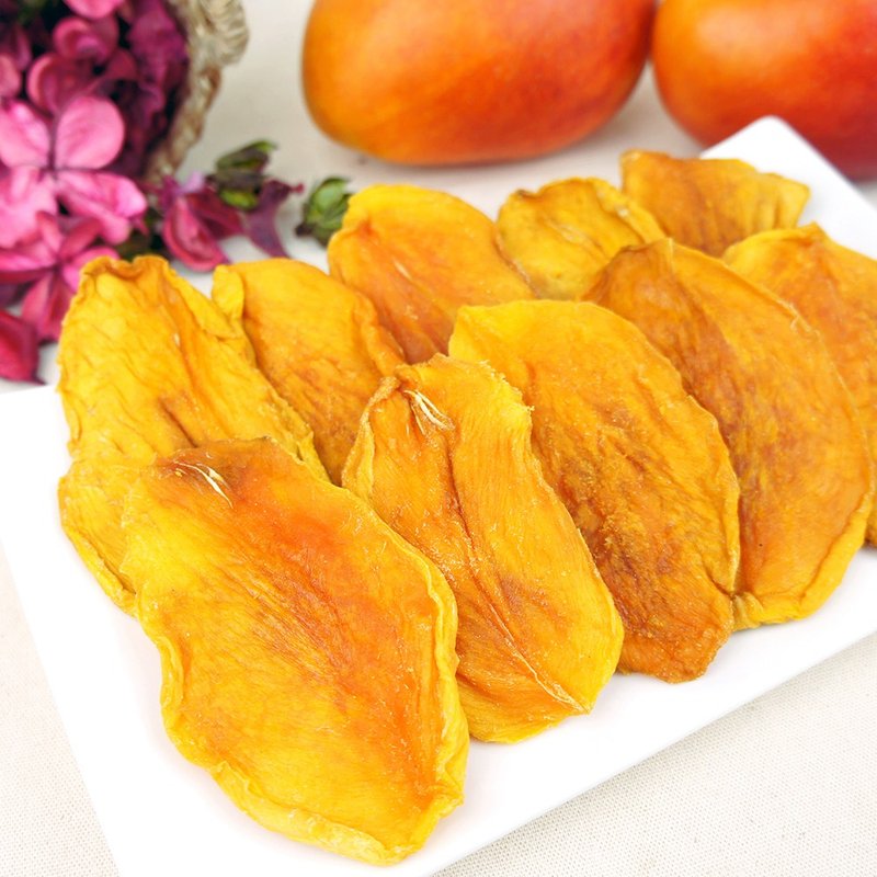 Afternoon snack light│Iwen dried mango (180g/pack) - ผลไม้อบแห้ง - อาหารสด สีส้ม