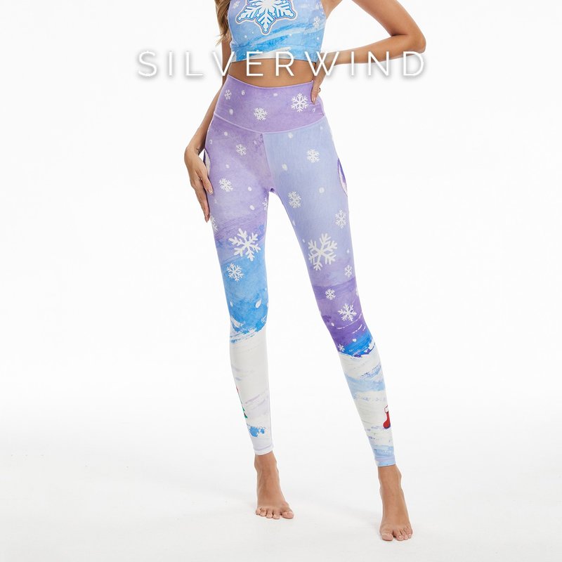 Arctic Dream High-waisted Leggings - กางเกงวอร์มผู้หญิง - วัสดุอีโค หลากหลายสี
