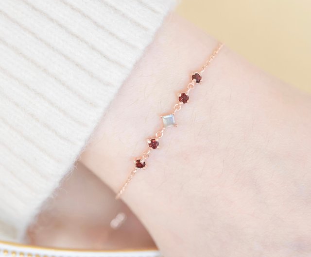 Small Gemstone Bracelets Small Gemstone Bracelets