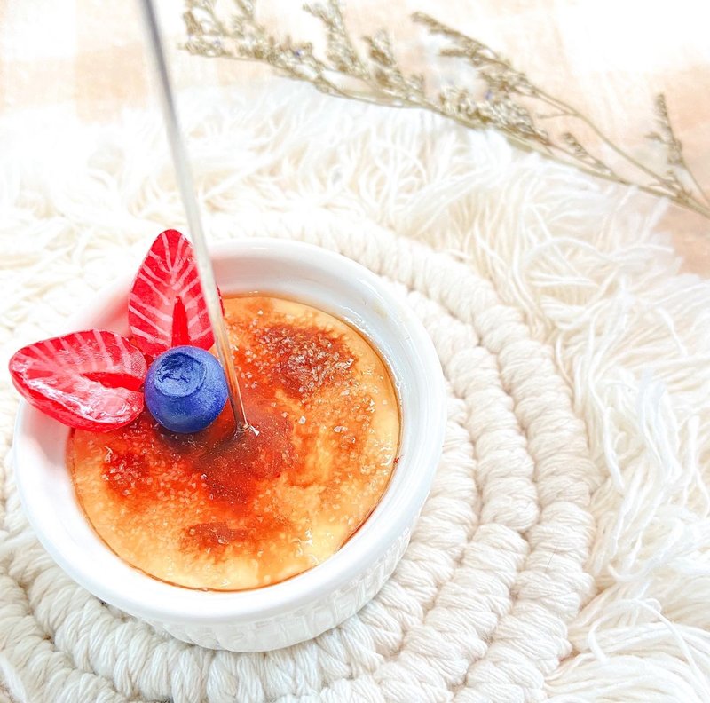 Crème Brûlée Memo Stand - ที่ตั้งบัตร - ดินเหนียว 