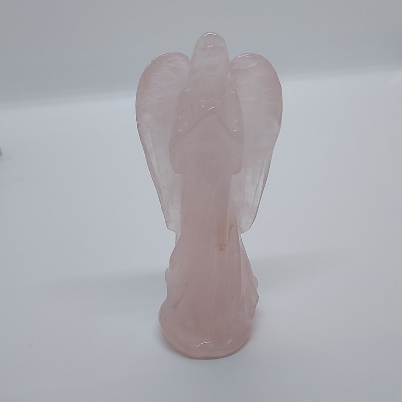 粉晶天使 - 增加親和力 改善姻緣 - 擺飾/家飾品 - 水晶 