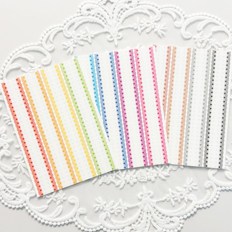 Pure Lace paper - memo/便利貼 - 紙 多色