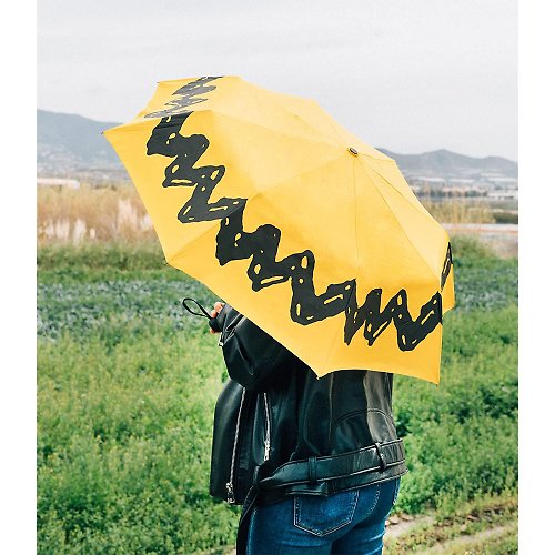 Dope 私貨 【史努比】查理布朗衣服樣式摺疊傘/Snoopy