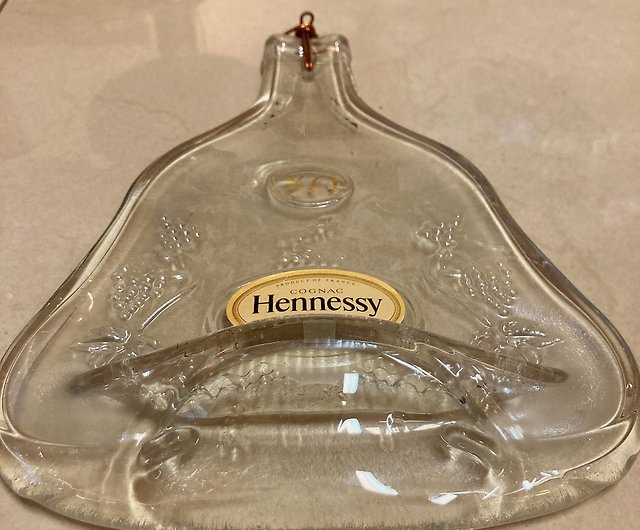 EMPTY Hennessy Very Special Cognac Glass Bottle With Cover -  Denmark