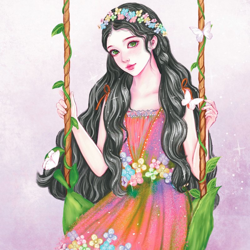 Tita - 貼紙 - 紙 多色