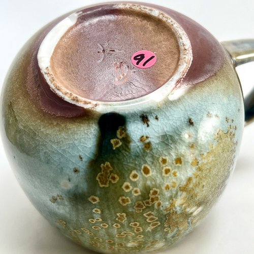 大立窯 【大立窯】福利品 Colorful 柴燒8天系列 紅91 柴燒270 ml咖啡杯
