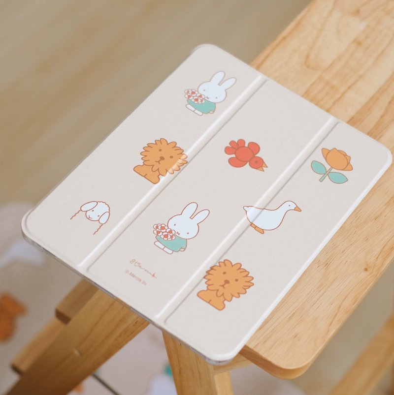 【Pinkoi x miffy】iPadタブレットケース (ミッフィーと動物たち)