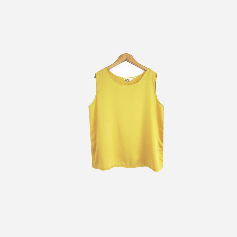 Dislocated Vintage / Sugin Sleeveless Vest no.684 vintage - Women's Vests - Polyester Yellow