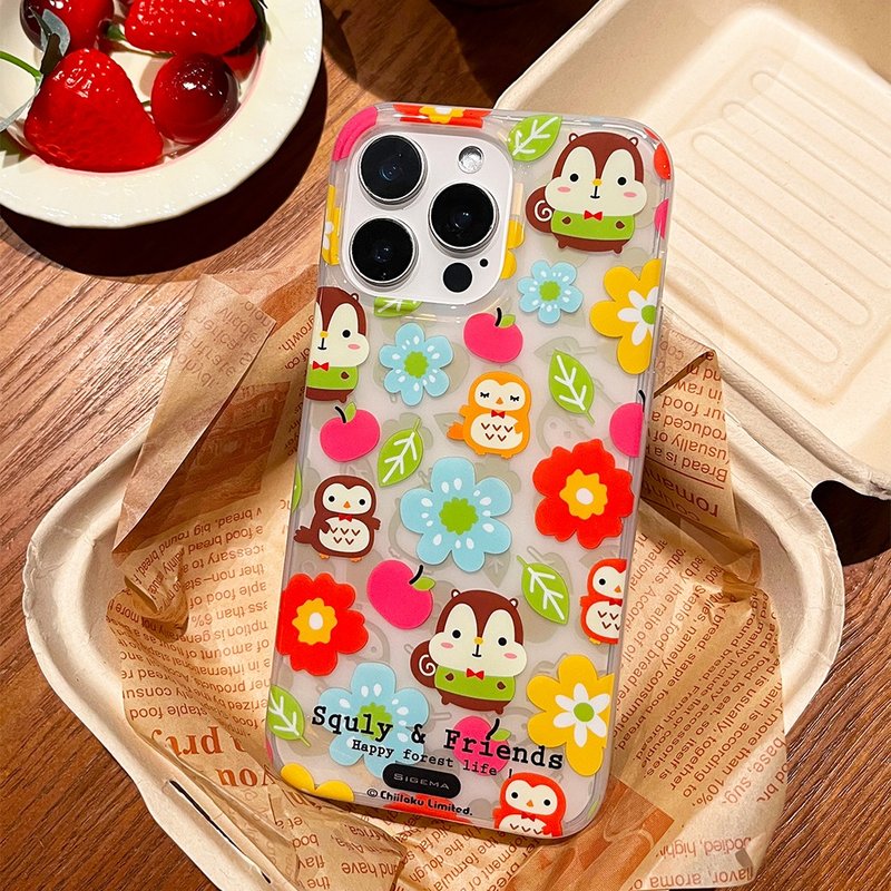 【防刮痕】冰雪白光亮面iPhone 15 Pro/15 ProMax手機殼 光透窗花 - 手機殼/手機套 - 塑膠 