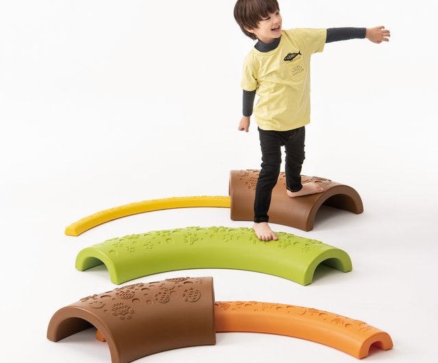 ウェイブバランス weplay 平均台 8本組 グリーン