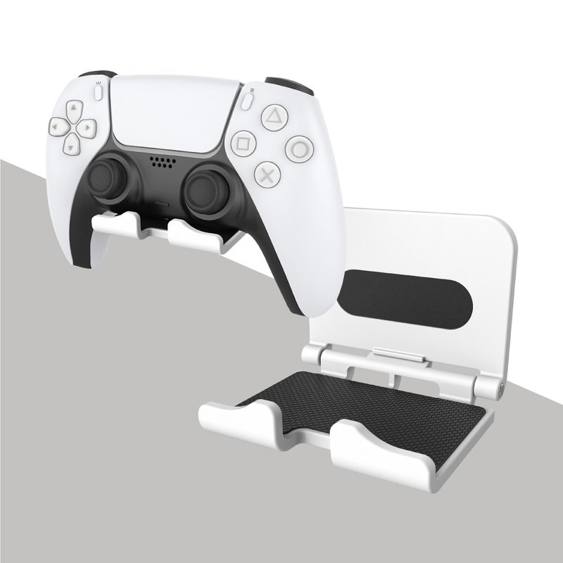 PS5搖桿(全罩式耳機)通用 - ABS壁掛式支架 - 科技小物 - 塑膠 白色