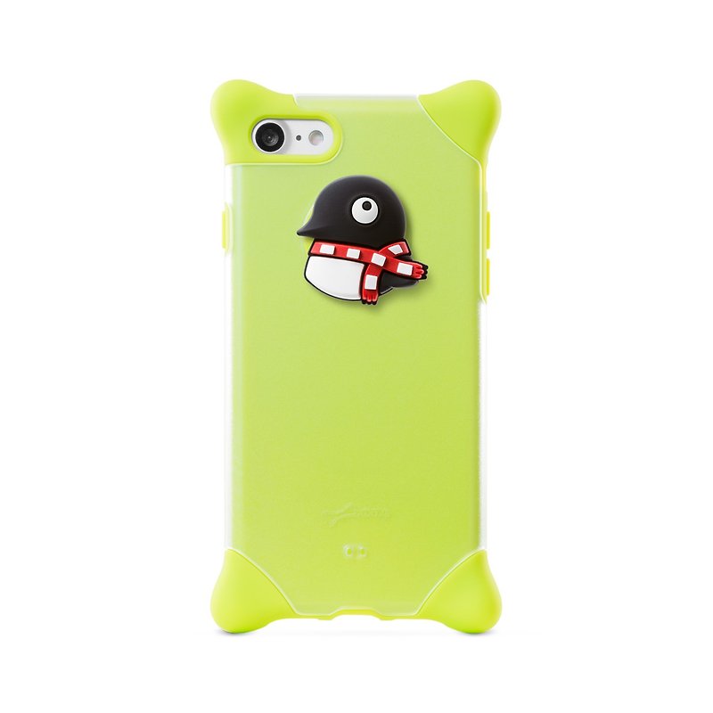 Bone / iPhone SE2 / 8/7 Bubble Case-Penguin Maru - เคส/ซองมือถือ - ซิลิคอน สีเขียว