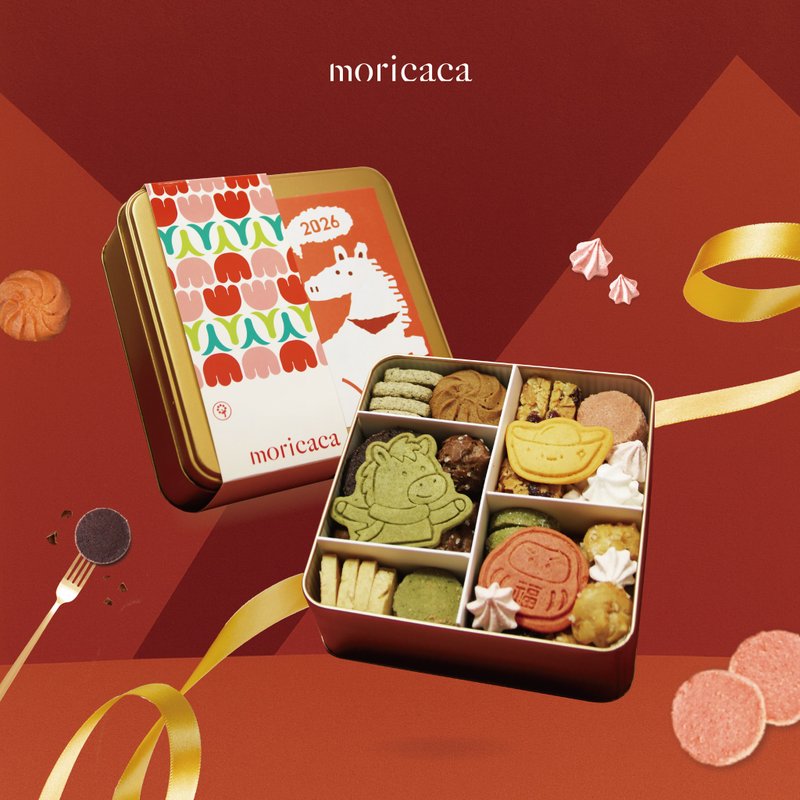 【森果香】2026 好運奔騰 馬上好運 限定クッキー缶 - スナック菓子 - 食材 