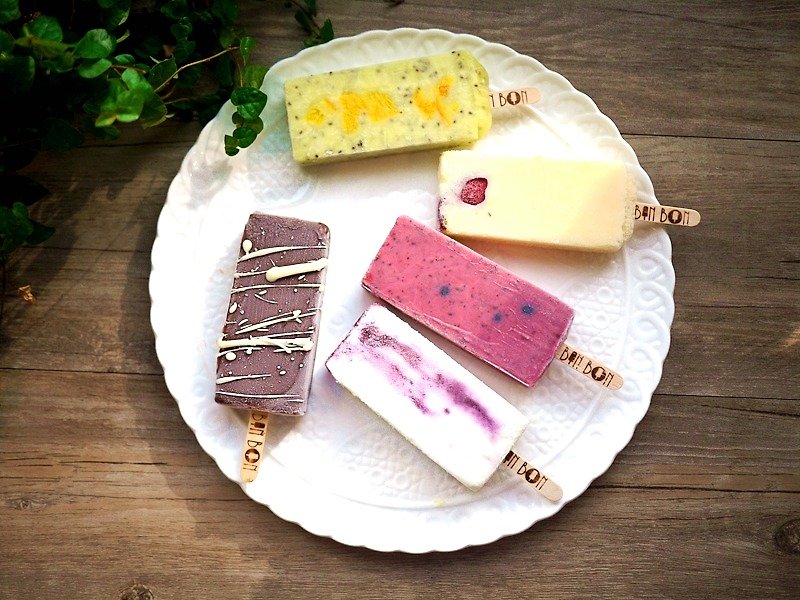 Popsicle dessert fruit gift ~ Hearthside purchase a box - Ice Cream & Popsicles - Fresh Ingredients Multicolor