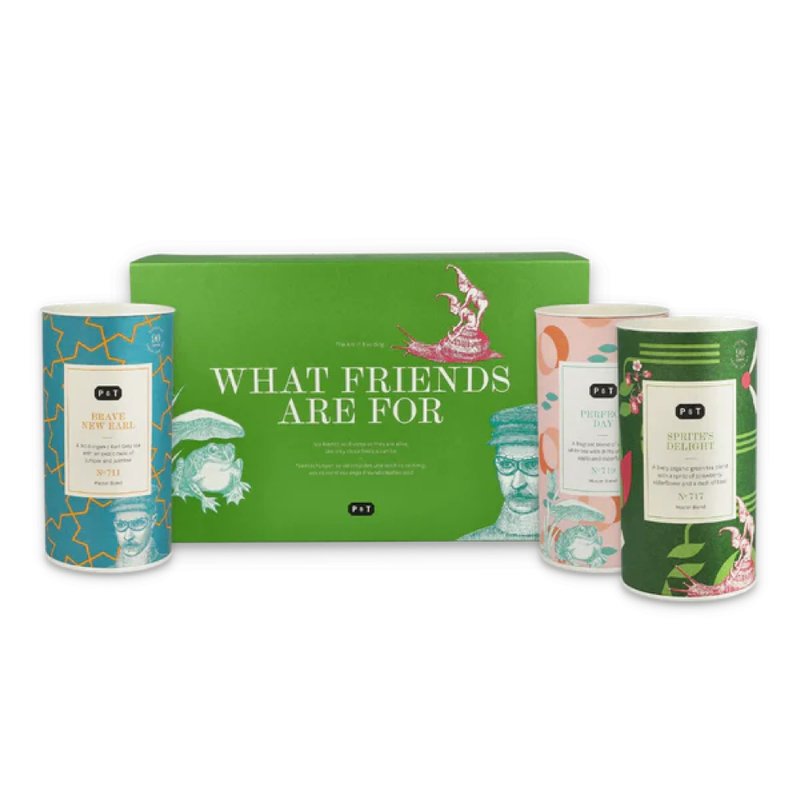 綜合茶禮盒套裝 - What Friends Are - 茶葉/茶包/水果茶 - 其他材質 