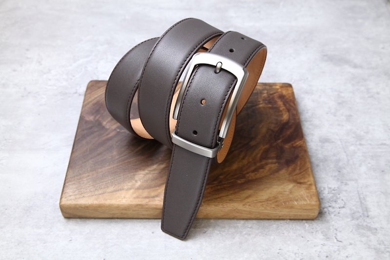 【MCD - Nappa Leather Belt 1.3 inch】 - Belts - Genuine Leather 