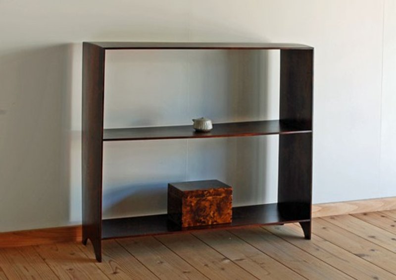 曲面3段棚 - 其他家具 - 木頭 咖啡色