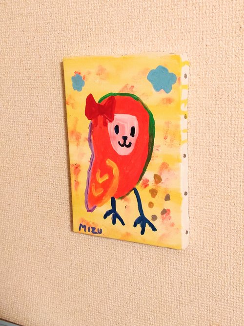 絵画　一点もの 絵画 一点物 オシャレ - ショップ Mizuna Momone ポスター・絵
