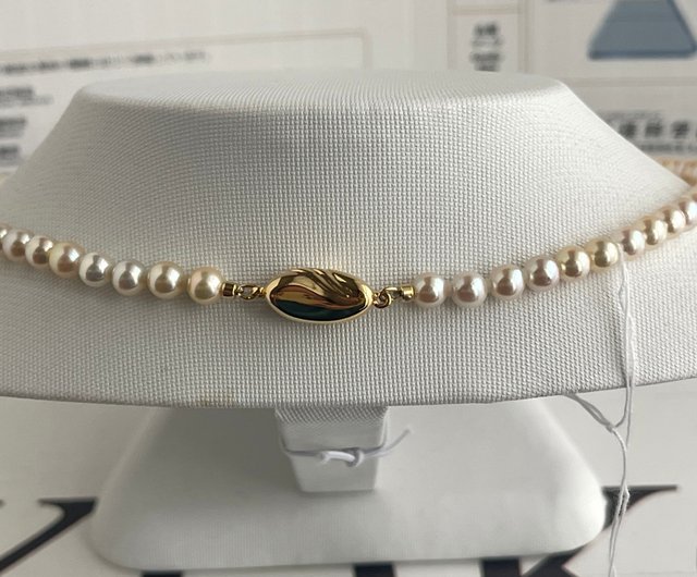 テリ最強】あこや 真珠 アコヤパール ネックレス 5.5mm-6mm SV