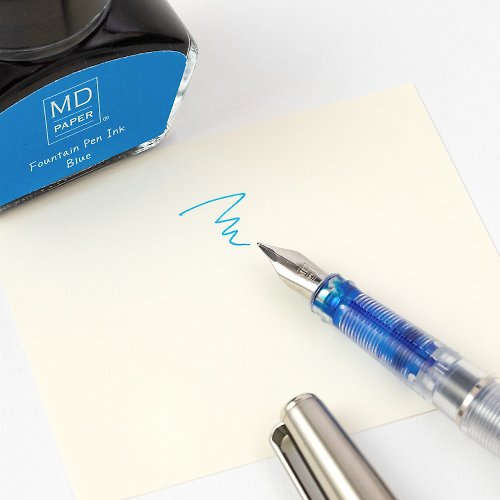 MIDORI MIDORI MD 鋼筆組 含墨水 限定藍