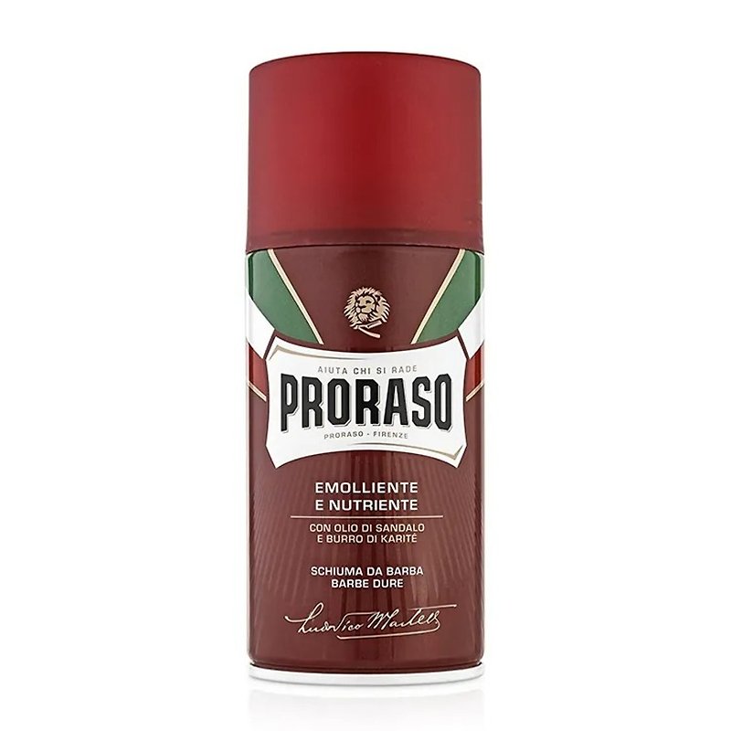 Proraso Moisturizing Sandalwood Red Label Shave Foam / Shave Foam Shave Cream Shave Soap Shave Milk - Men's Skincare - Other Materials 