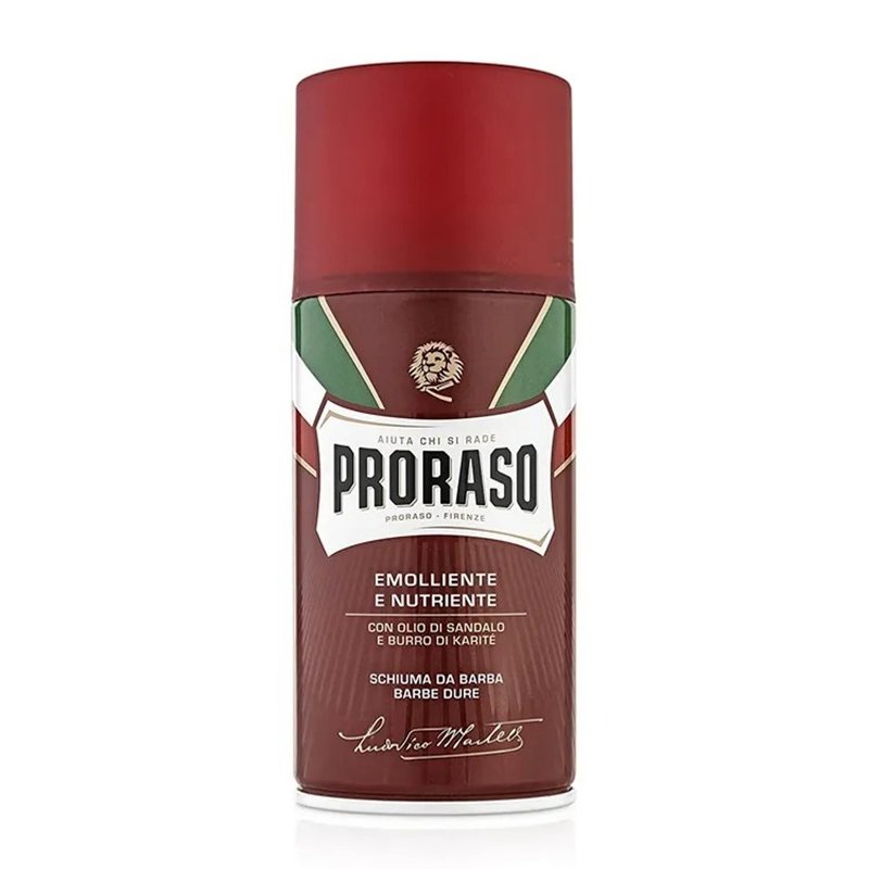 Proraso 保湿サンダルウッド レッドラベル髭剃りフォーム /髭剃りフォーム髭剃りクリーム髭剃りソープ髭剃りミルク - メンズスキンケア - その他の素材 