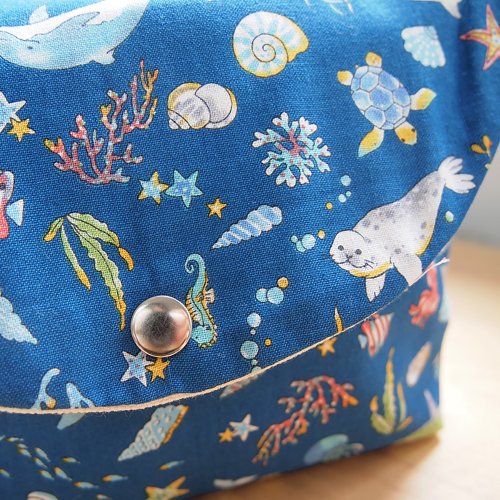 Bobbie Boxes 【海洋】化妝包 雜物包 收納 海洋