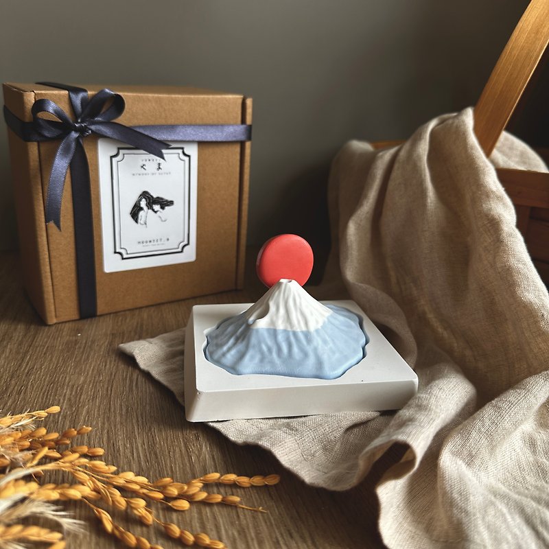 [Customized text] Japanese Mount Fuji Diffusing Stone Essential Oil Fragrance Birthday Gift Box - น้ำหอม - วัสดุอื่นๆ 