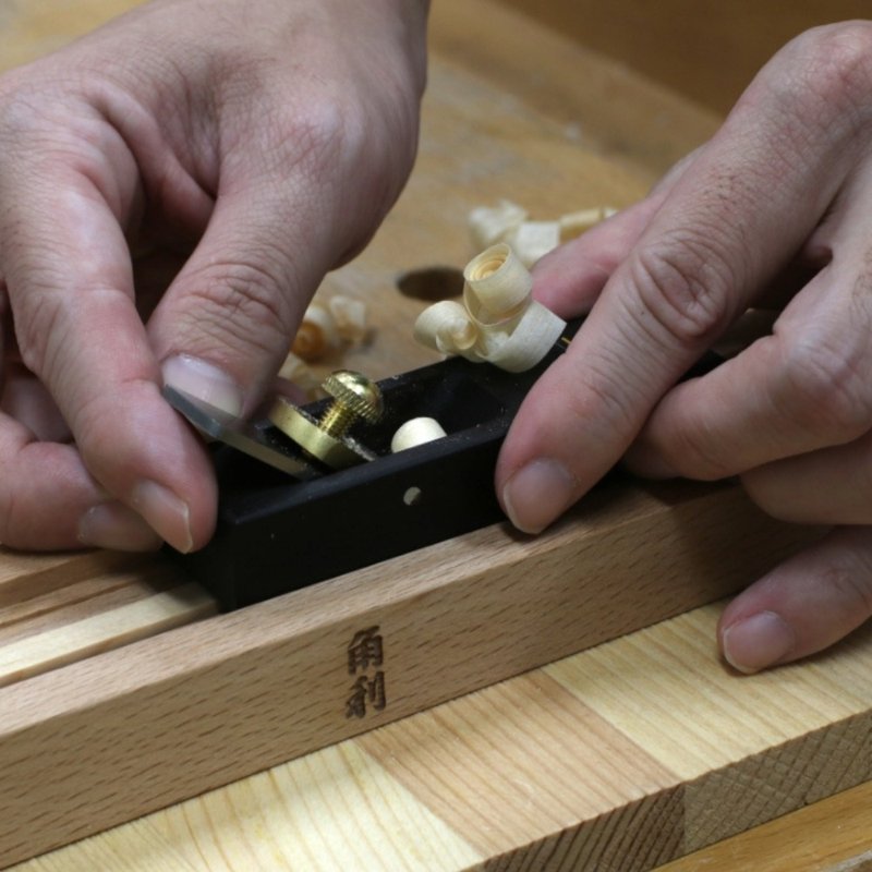 角利製筷體驗工具組 - 零件/散裝材料/工具 - 木頭 卡其色