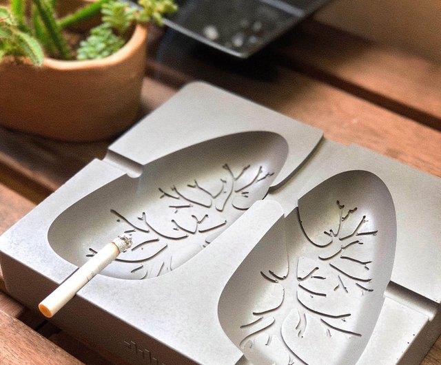 絵画風灰皿7点セット