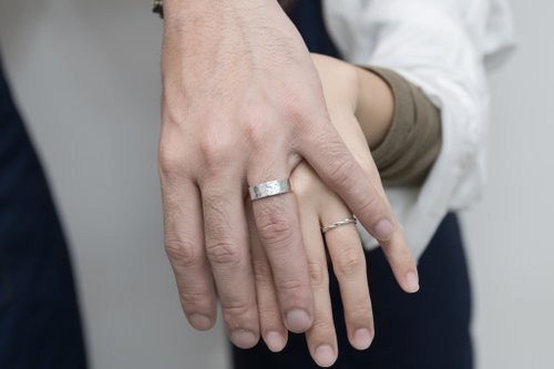 Wedding Code金工手作坊 【課程預約-平日班】一日金工體驗-木紋戒(基本款細版) 文化幣