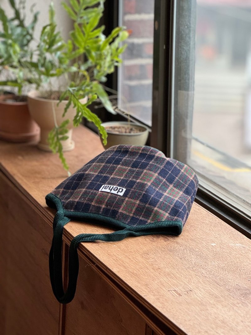 Ribbon Padding Mini Bag - 側背包/斜背包 - 棉．麻 