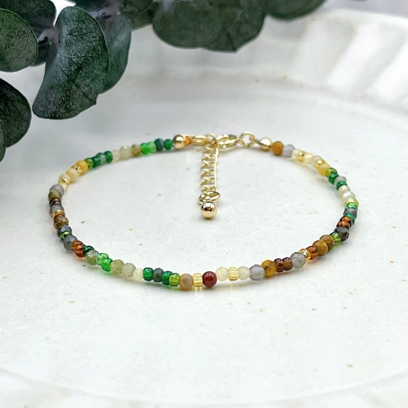 Ophelia | - Bracelets - Crystal Green