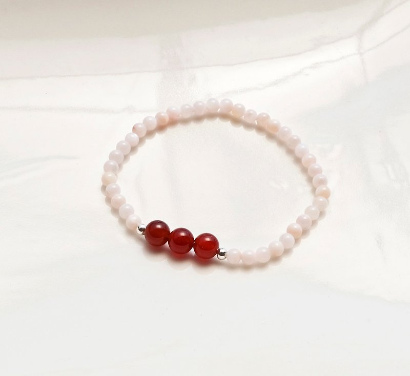 Hong Guoer #2 - Bracelets - Gemstone White