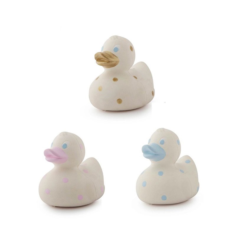 [Value 3 into the group] Spain Oli & Carol Little Duck - Pink / Pink Blue / Gold 3 into the group - ของเล่นเด็ก - ยาง 