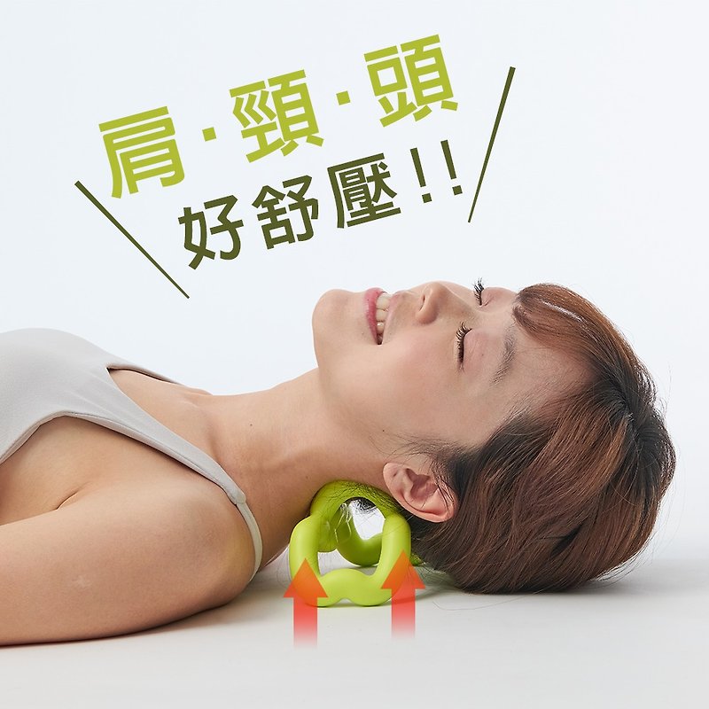 Long Neck Lu-Neck Relief Neck Shiatsu ネックストレッチャー - Fitness Accessories - Plastic 