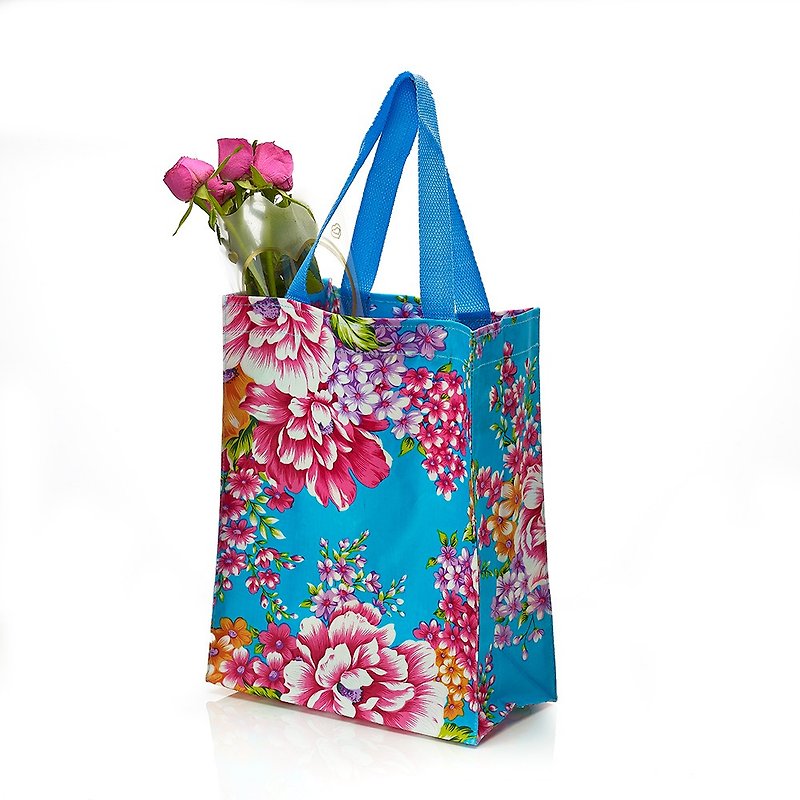 【Mr. Floral cloth】A4 waterproof bag - Handbags & Totes - Waterproof Material Multicolor