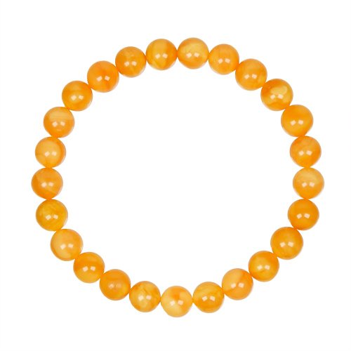 正佳珠寶 Gemsrich Jewelry 【正佳珠寶】花蜜蠟琥珀 頂級花蜜蠟 6.8-7.2mm 花蜜蠟手珠