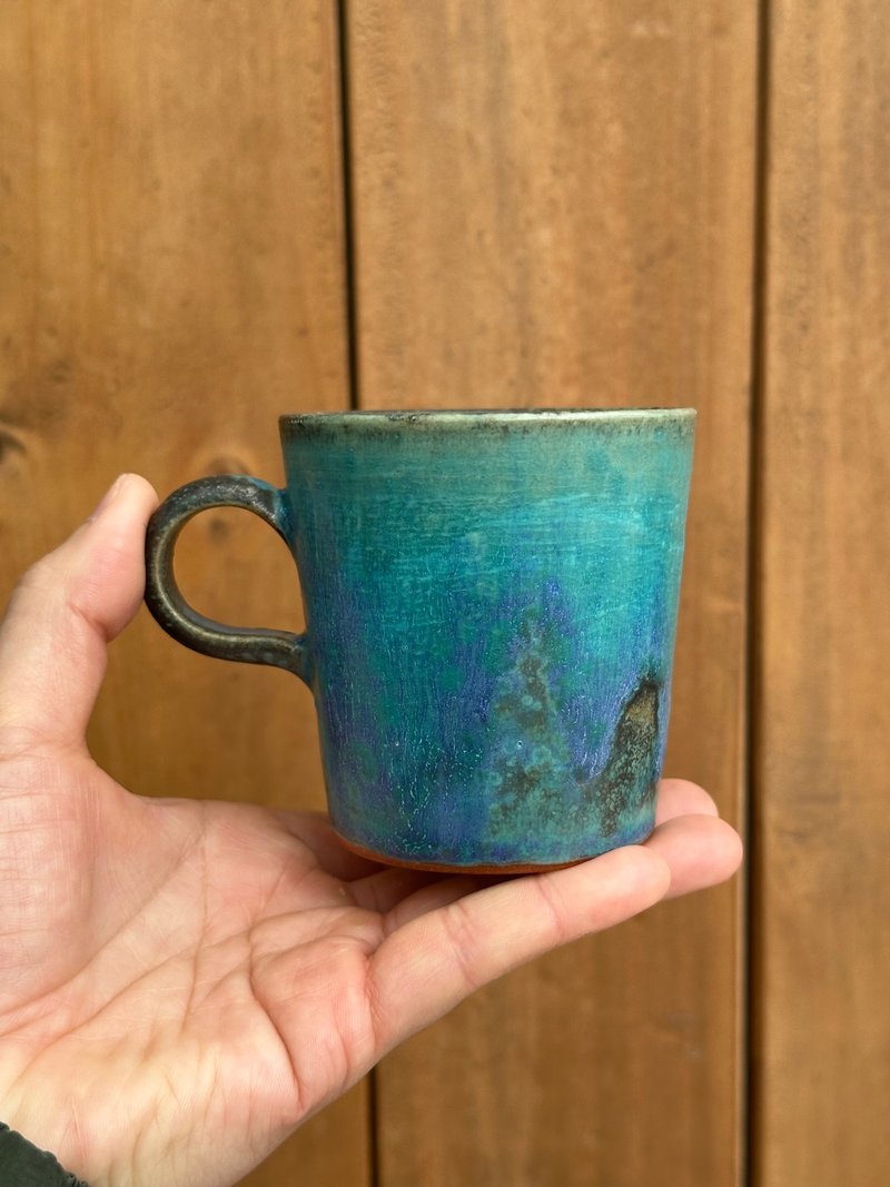 Seabed Series Coffee Mug - Mugs - Pottery Blue