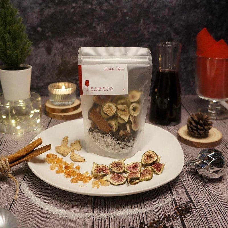 20% off for 3 pieces l Mulled red wine spice pack fig red oolong flavor (slight sugar) carefully selected herbal spices - เครื่องปรุงรสสำเร็จรูป - พืช/ดอกไม้ สีแดง