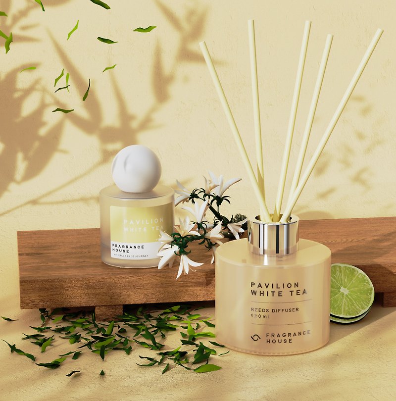 Lavender&Sandalwood Collection | Candle/Diffuser/Perfume | Gift - น้ำหอม - แก้ว 