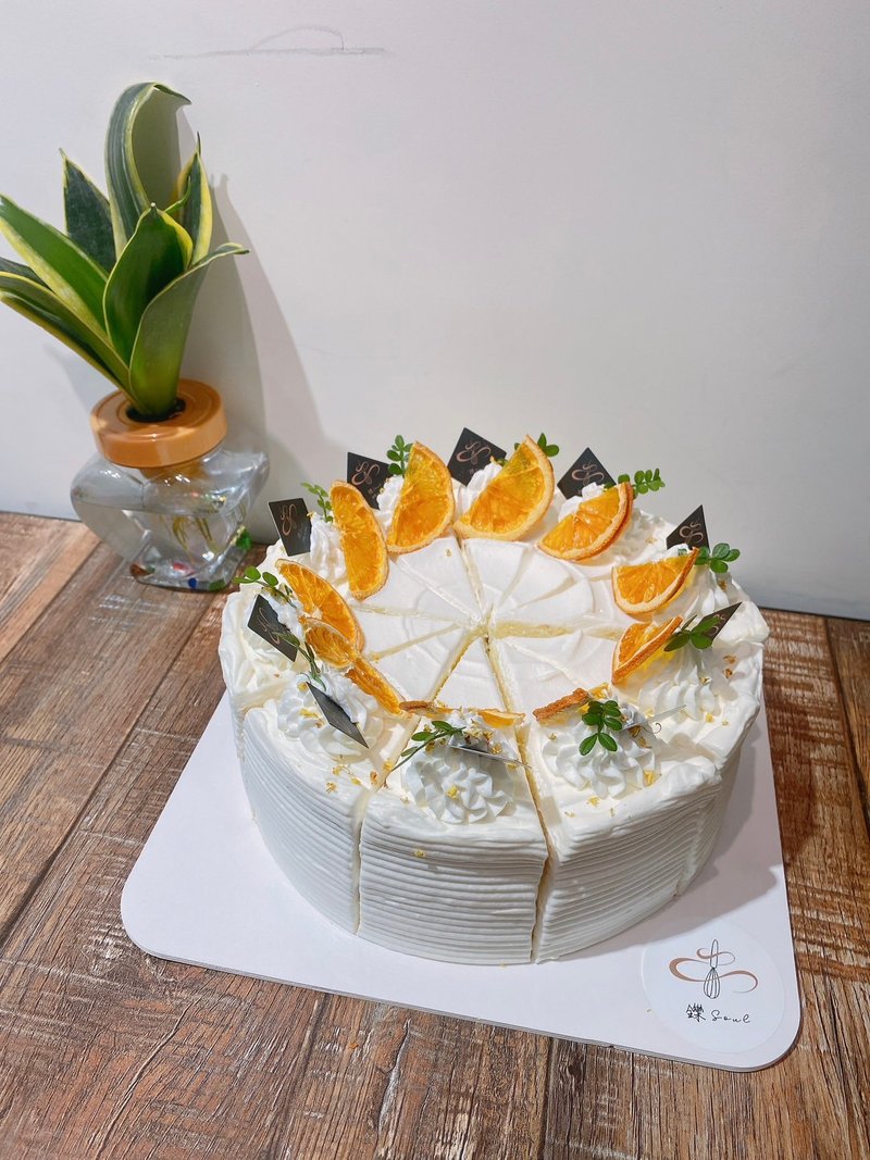 Fruit Custard Dessert Cake Birthday Cake Customized Customized Cake Dessert Home Delivery - เค้กและของหวาน - อาหารสด 