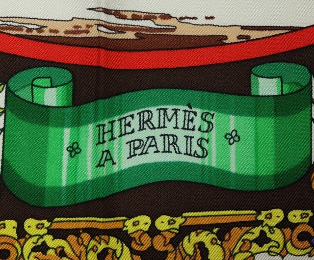 HERMES エルメス カレ90 L Entente Cordiale 仏英同盟 スカーフ HERMES エルメス カレ90 L Entente Cordiale 仏英同盟 スカーフ